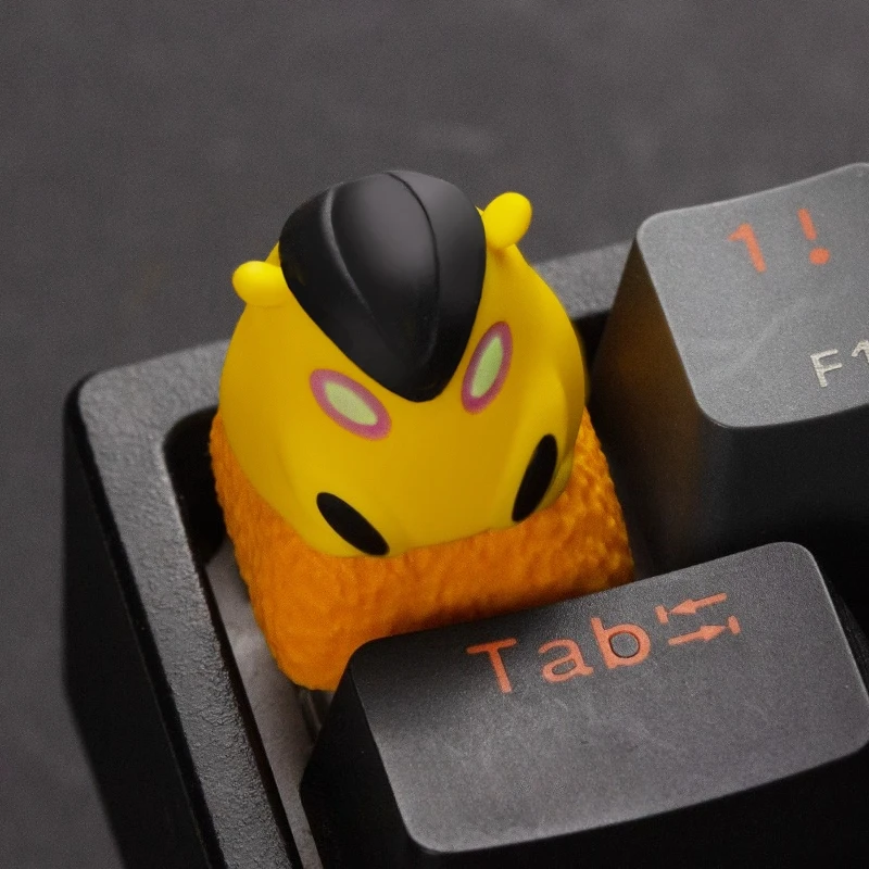Valorant Pets Series Keycaps personalizado Wingman Dizzy Mosh Pit Thrash Anime lindo resina Keycap Teclado mecánico accesorios de juego - imagen 3