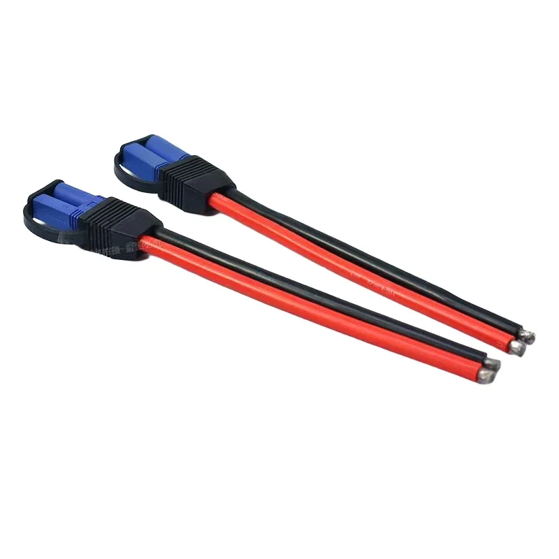 Cable de conexión moldeado por inyección EC5 con cubierta, modelo de avión 10AWG, Cable de enchufe macho hembra, Cable de alimentación de alta corriente 100A - imagen 3
