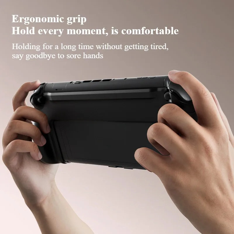 Para consola de juegos Nintendo Switch 2, agarre antideslizante con soporte, cómodo soporte de agarre ergonómico para accesorios Switch 2 - imagen 4