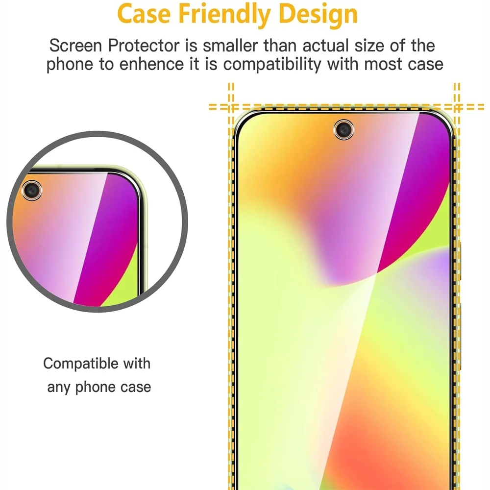 9H Protector de pantalla para Google Pixel 9 10 Pro XL cristal templado Pixel 10 Pro película de teléfono Pixel 9 Pro XL desbloquear huellas digitales HD vidrio - imagen 5