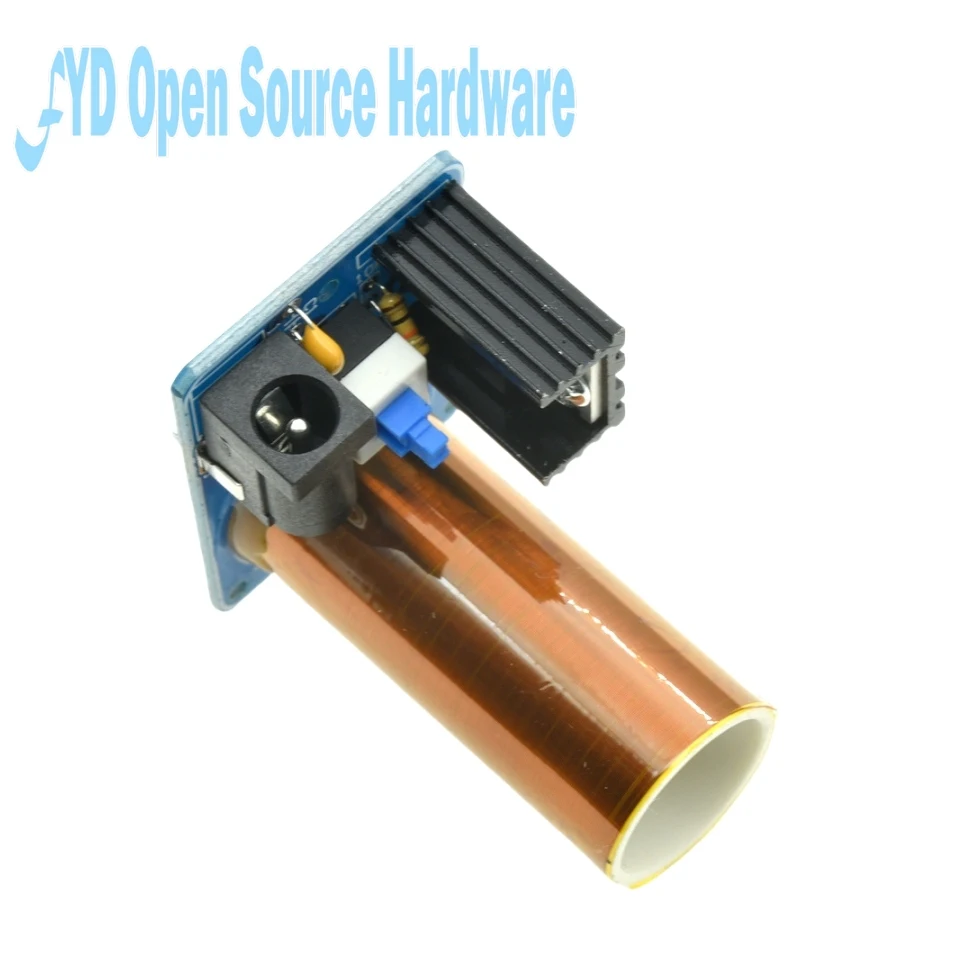 BD243 Mini kit de bobina Tesla: accesorio mágico electrónico de bricolaje para proyectos de ciencia y encendido de lámpara inalámbrica - imagen 4