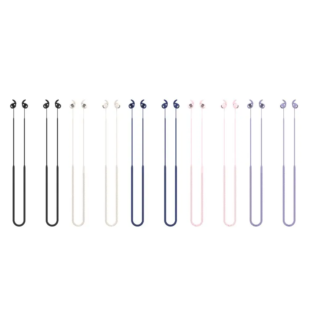 Para Samsung Galaxy Buds 3 Pro Auriculares Bluetooth con cable anticaída de silicona Cable de auriculares antipérdida de silicona para colgar en el cuello - imagen 5