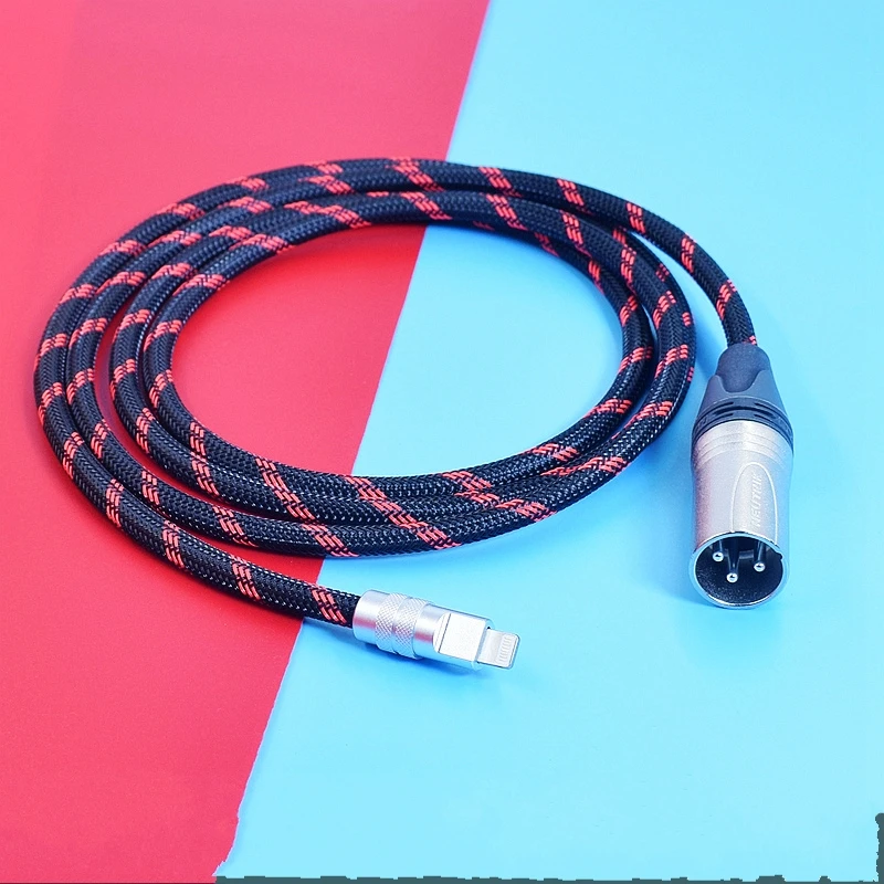 Audiophile Android teléfono móvil ordenador USB A tipo C a AES EBU Cable de Audio 110 ohmios XLR Digital Coaxial equilibrado DAC - imagen 3