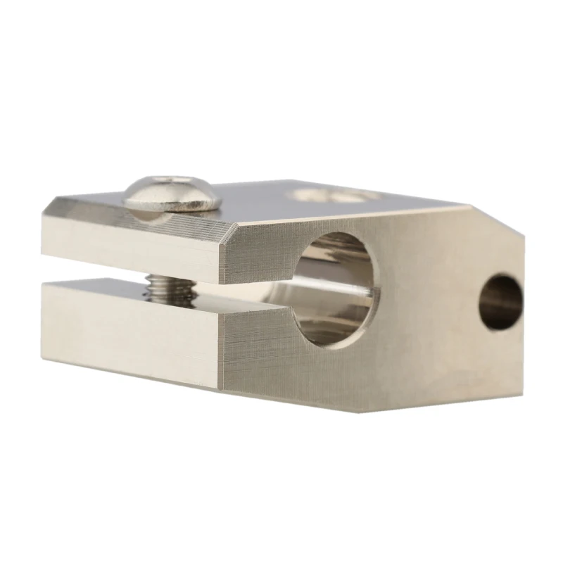 Mellow 1 Uds. Mini bloque calentador Prusa de aluminio/cobre para cartucho de Sensor PT100 Themocouple y termistor HotEnd para Kit de impresora 3D - imagen 2