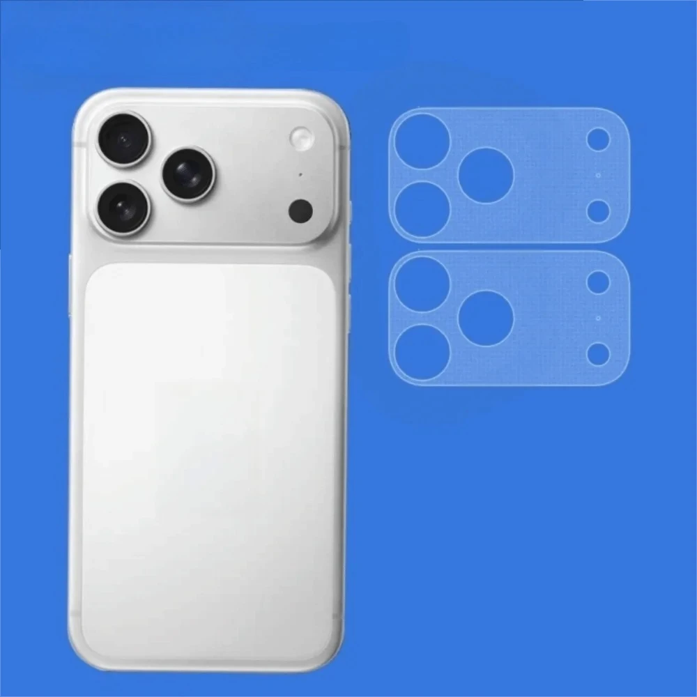 2PCS Camera Lens Protector Color Skin Sticker for IPhone 17 Pro Max Air 17Pro 17Air IPhone17 ProMax Frosted Back Film Full Cover - imagen 2