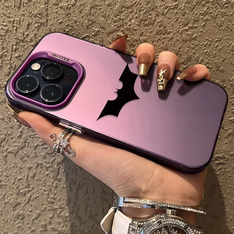 Funda chapada para Xiaomi Redmi Note 12 11 13 Pro Plus 4G 5G 12S 11S 10S 10 9 9S 8 12C 13C A3 Marvel Spider Man Batmans Matte Capa - imagen 4