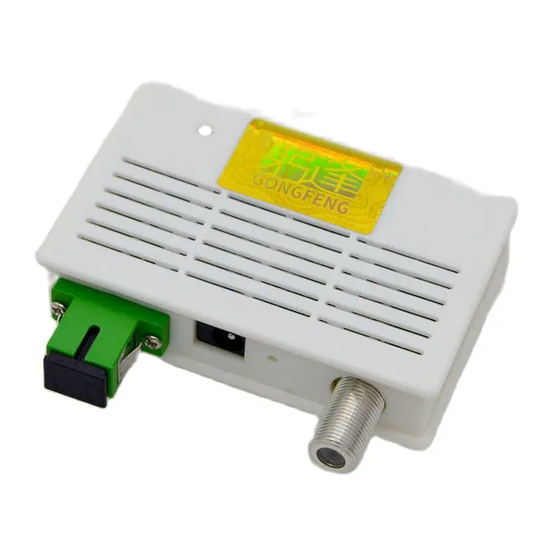Receptor óptico FTTH CATV, mininodo de Control óptico, recepción Ultra baja AGC, salida F de 25DBM, venta al por mayor - imagen 2