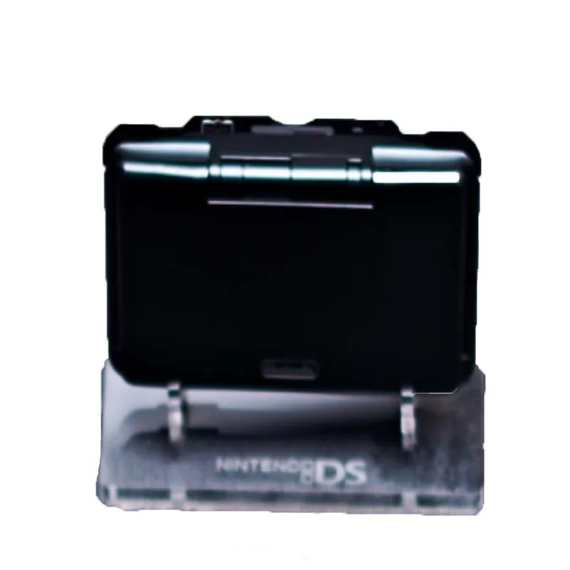 Soporte transparente acrílico de alta calidad para NDS/NDSL/NDSI/ NDSILL/3DS/2DS/3DSLL/New3DS/vitrina de exhibición de mostrador de ventana de interruptor