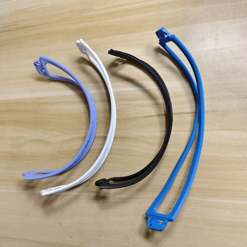 Piezas de repuesto para auriculares inalámbricos Logitech G733, diadema de plástico, micrófono de goma de silicona, bisagra, piezas de repuesto giratorias - imagen 3