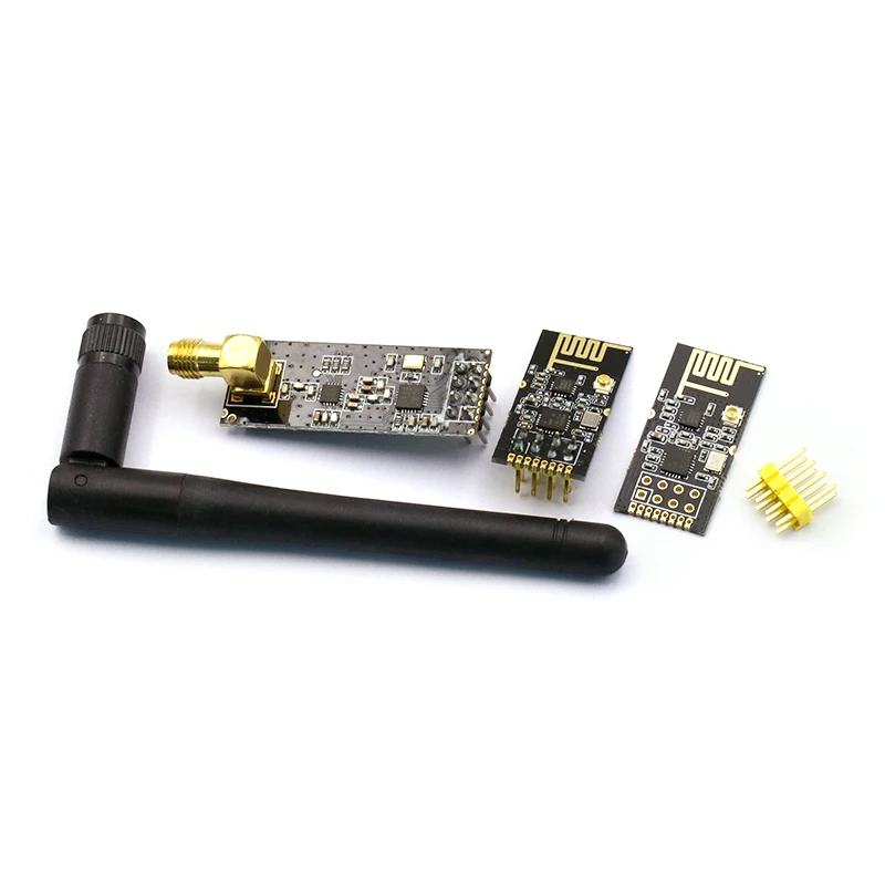 Módulo transmisor y receptor NRF24L01 + PA + LNA de larga distancia, 1 piezas, 1100 metros, grado Industrial - imagen 4