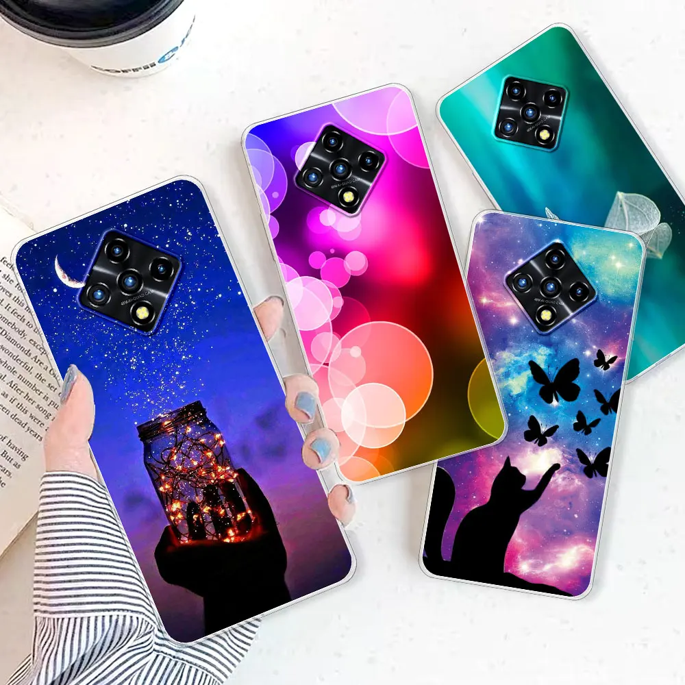 Fundas para Infinix Zero 8, Funda de teléfono con estampado de silicona suave y transparente, a la moda, para Infinix Zero 8i Coque - imagen 3
