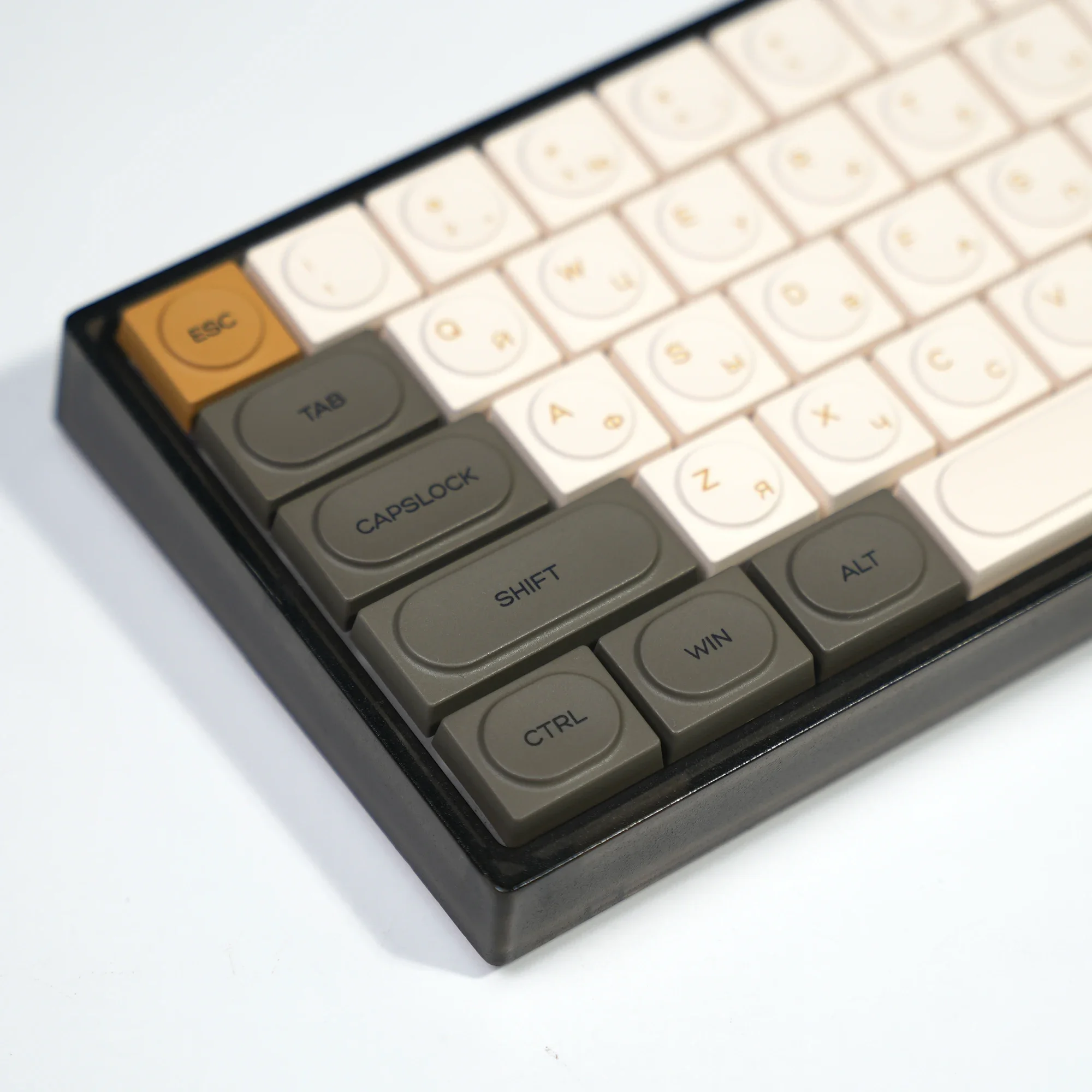 KBDiy-teclas rusas de perfil bajo PBT para teclados mecánicos, teclas personalizadas con brillo para interruptor MX HitBox, 138 teclas - imagen 2