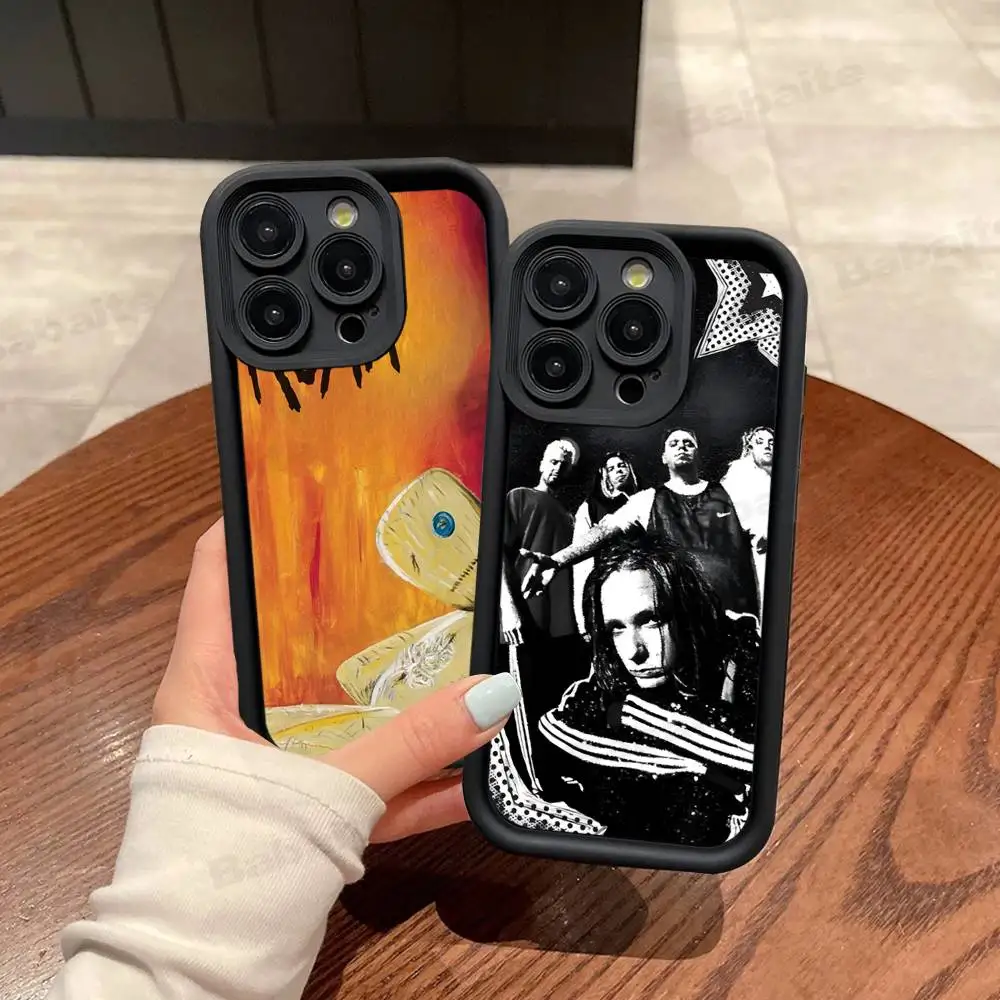 Funda de teléfono Rock Band k-korn, funda de silicona para iPhone 17 Air 17 16 15 14 13 12 11 Plus Pro Max, funda suave a prueba de golpes - imagen 5
