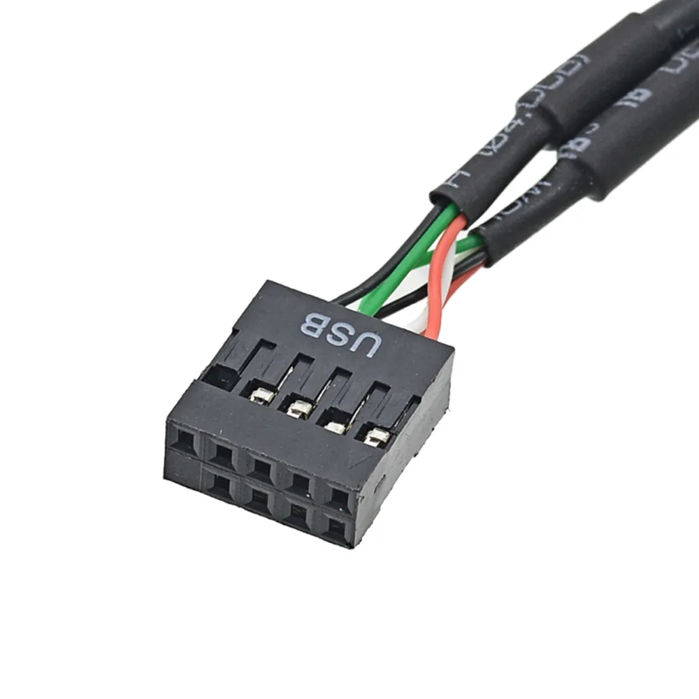 BTBcoin HUB USB 2,0 USB 3,0 Panel frontal de 4 puertos USB3.0 Hub Splitter adaptador de soporte combinado interno para escritorio Bahía de disquete de 3,5 pulgadas - imagen 4