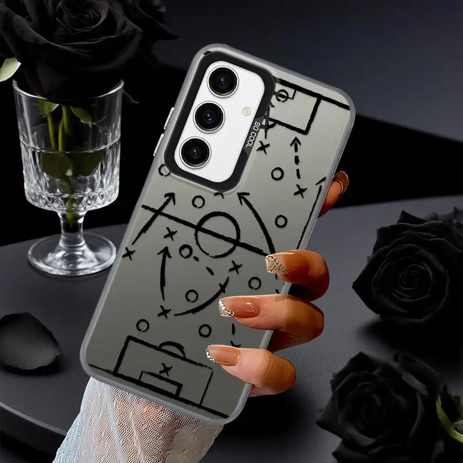 Divertida funda trasera de fútbol para Samsung Galaxy A36 A23 A25 A26 A32 A53 A24 A22 A52 A33 A34 A73 - imagen 2