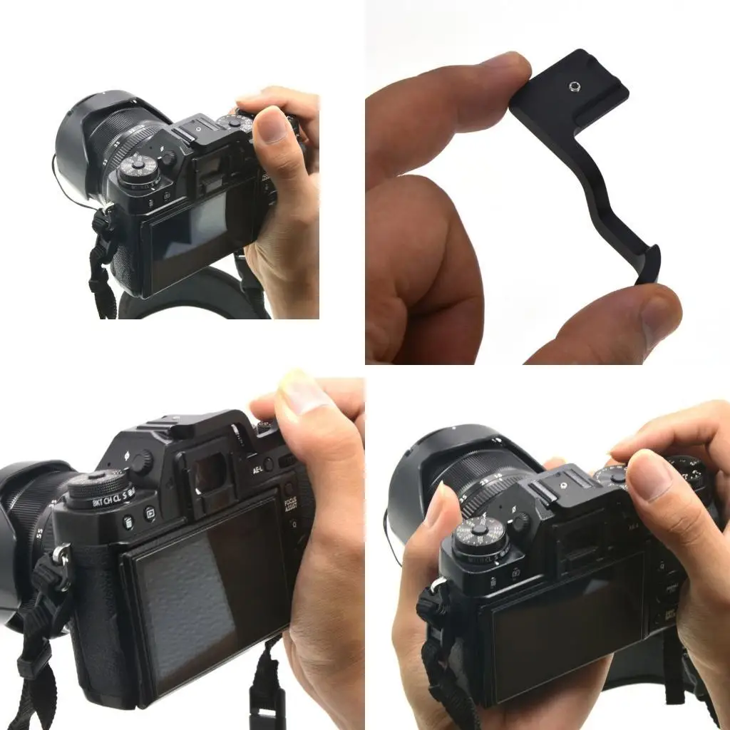 R53C estable pulgar reposo para XT1/2/3/10/20/0/30 Cámaras Aprendencia cubierta del zapato caliente