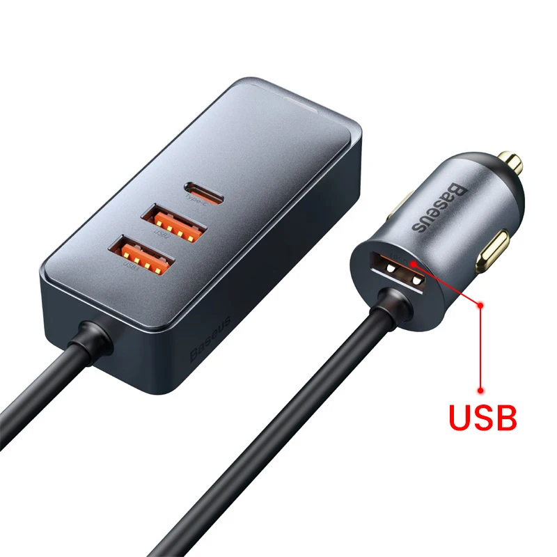 3 USB 1 Type-C