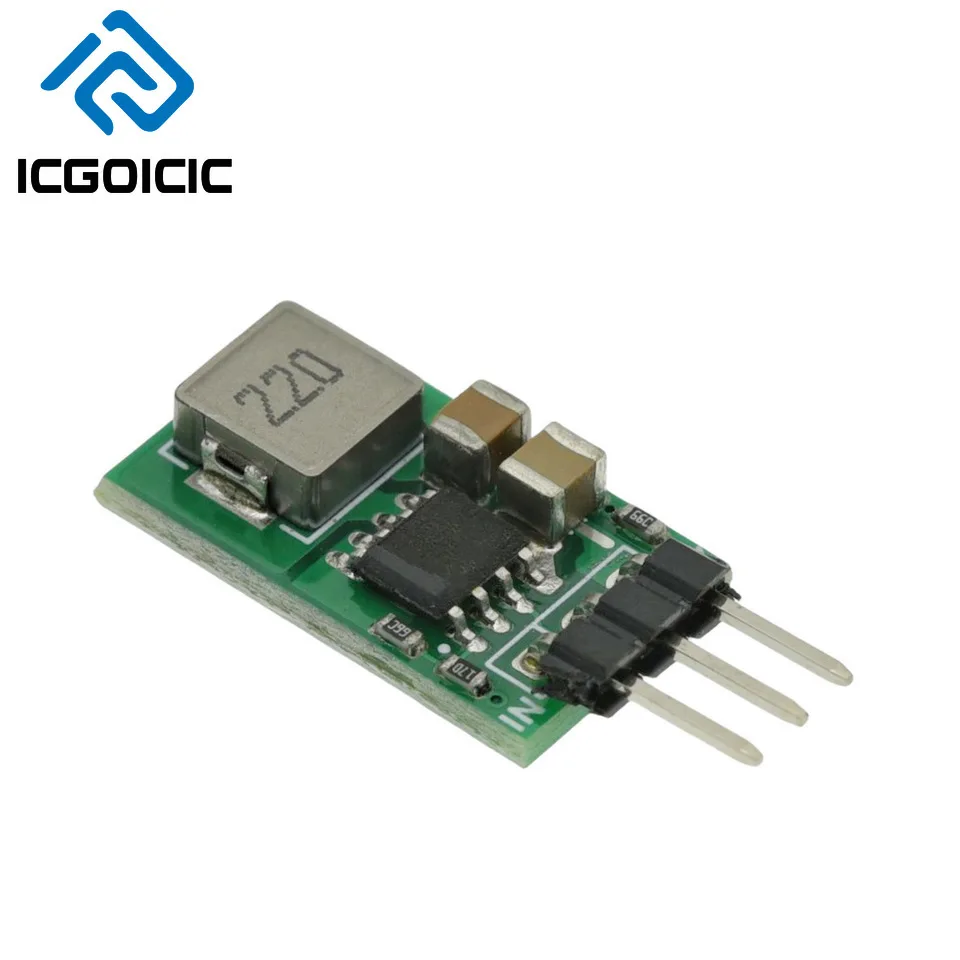 1-50 Uds DC-DC rectificador síncrono convertidor Buck módulo de potencia 5,5 V-32V reductor 12V 24V 5V 1A regulador de voltaje LM7805 - imagen 5