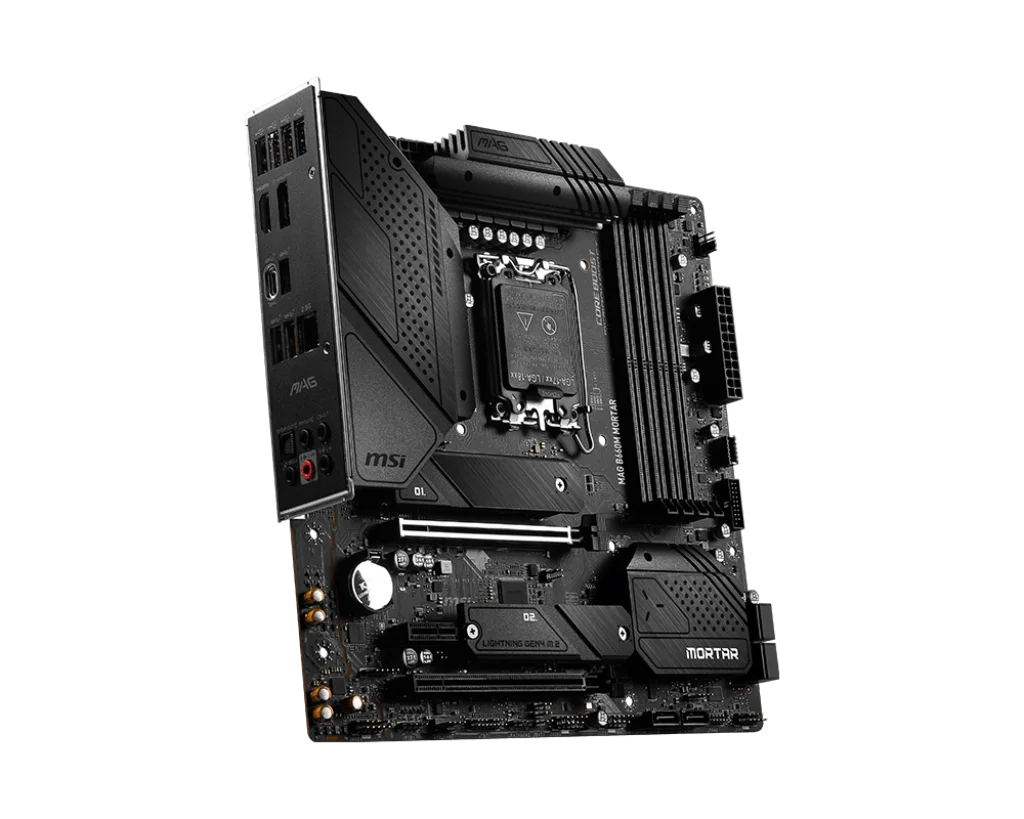 Placa base MSI MAG B660M MORTAR Intel B660 LGA1700 4x DDR5 2xM.2 Micro-ATX compatible con i9-14900F i7-14700 i5-13600 i9-12900 cpu - imagen 2