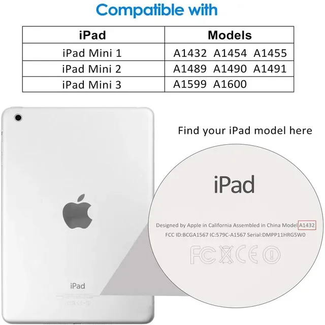 For ipad mini 1 2 3