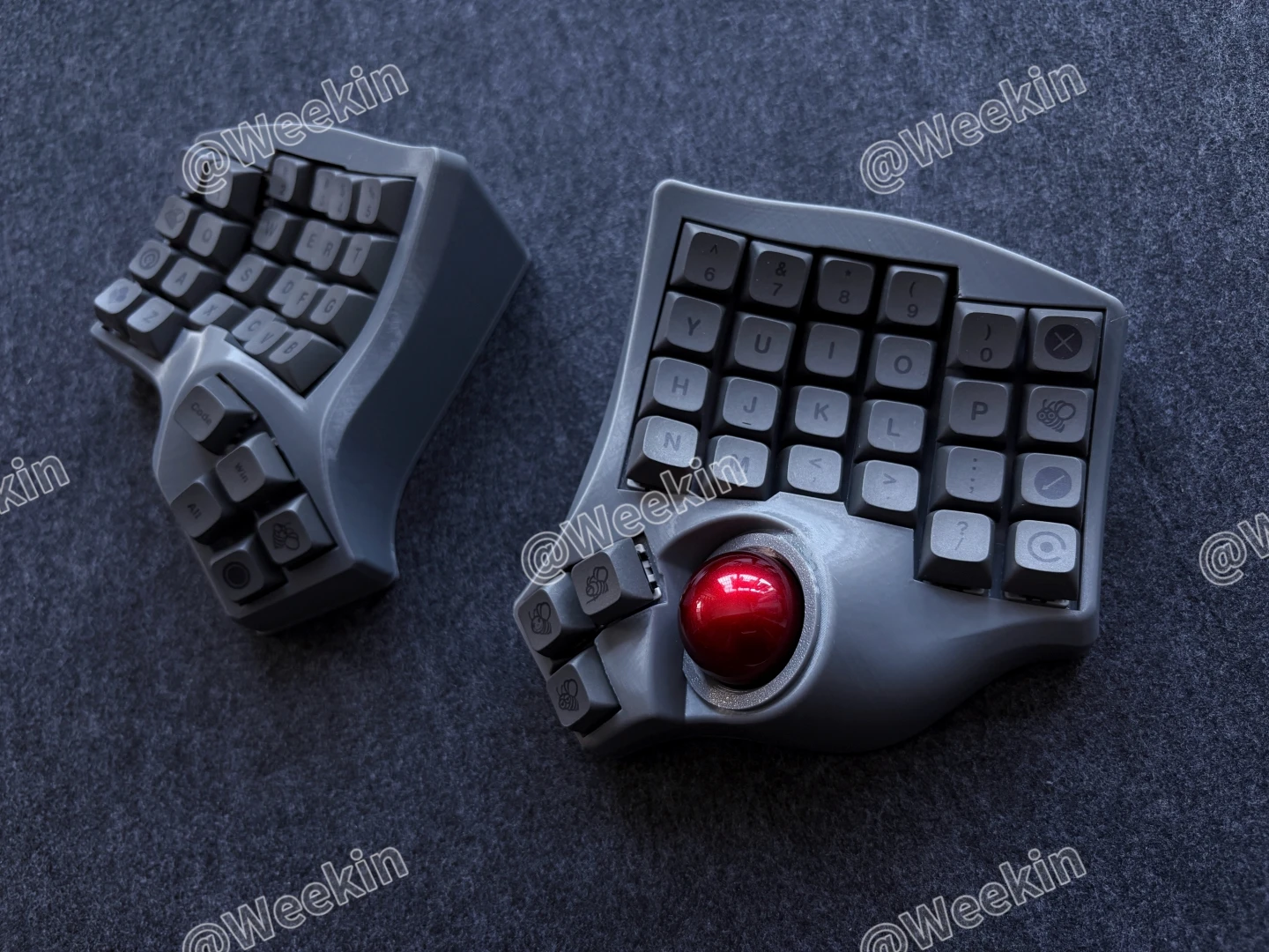 Grey keyboard