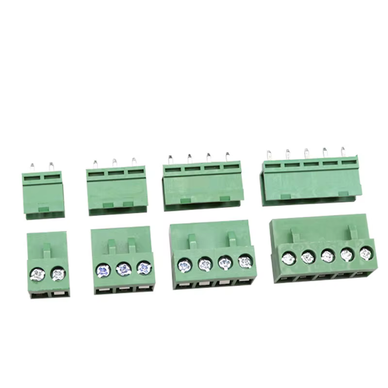 Bornera Tornillo PCB 5.08mm 10A 300V – 2 a 8 Pines