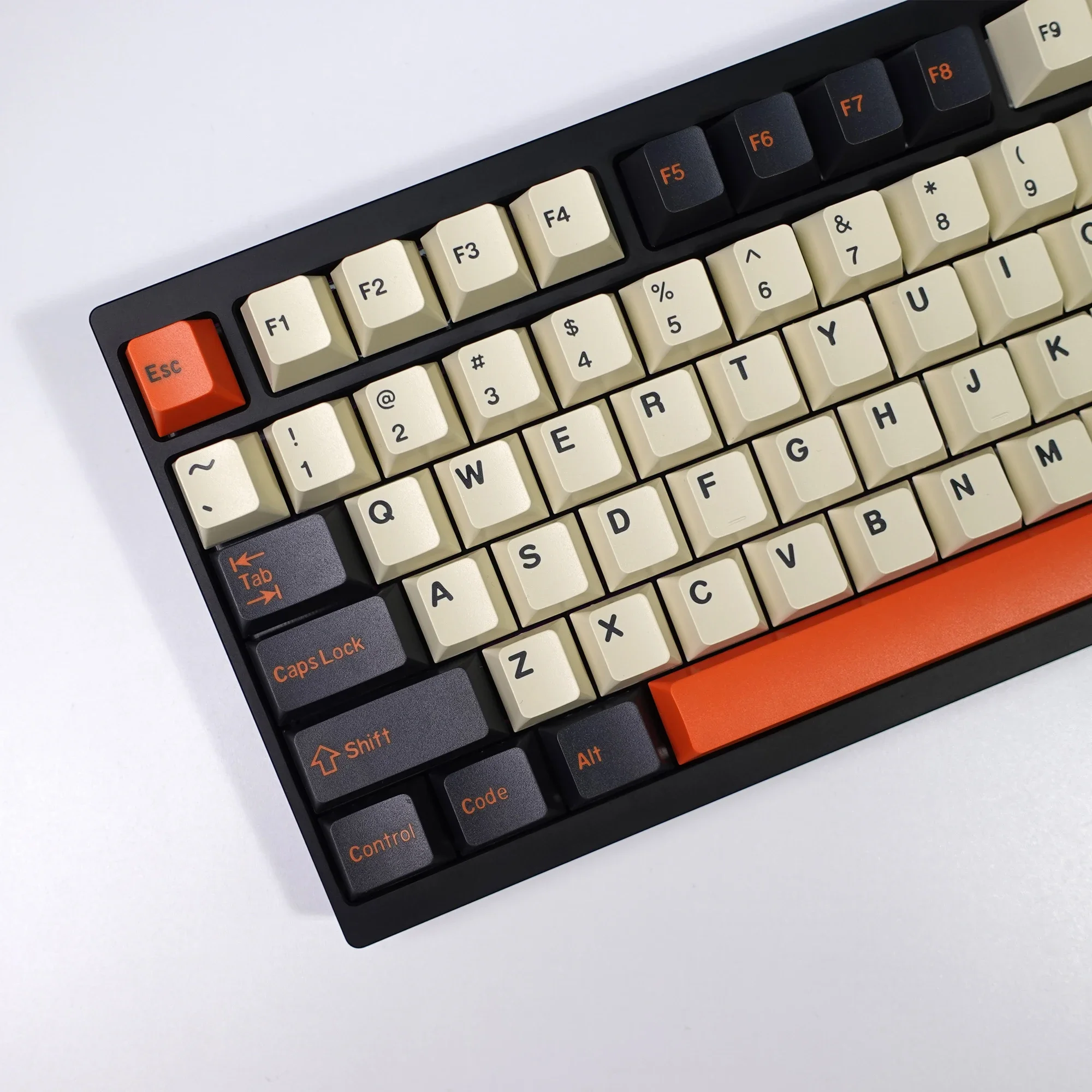 KBDiy-Juego de 174 teclas GMK, teclas PBT de doble disparo GMK de carbono para juego de teclado mecánico, teclas personalizadas Aula F75 F87 F99 - imagen 2