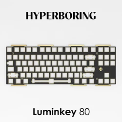 Placa Aluminio FR4 PC Luminkey 80 – Teclado Mecánico Custom