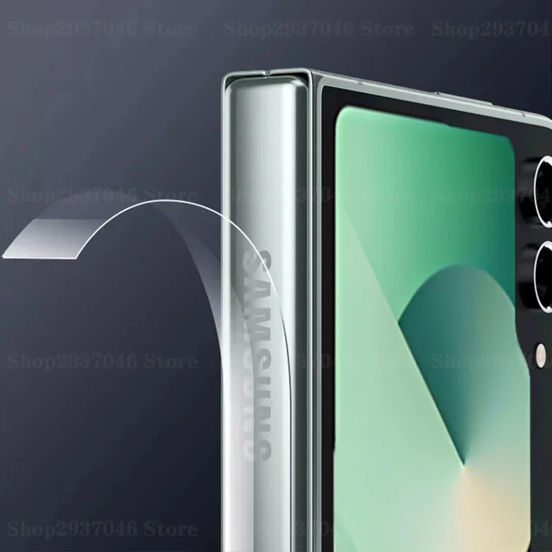 Película protectora de bisagra para Samsung Galaxy Z Flip 7/Z Fold 7/Z Flip6/Z Fold6, pegatina protectora de borde, película de hidrogel ZFlip7 Fold7, 3 uds. - imagen 3