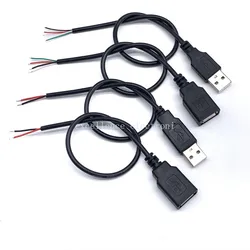Cable USB Macho-Hembra 2 pines 5V – Alimentación y Carga DIY