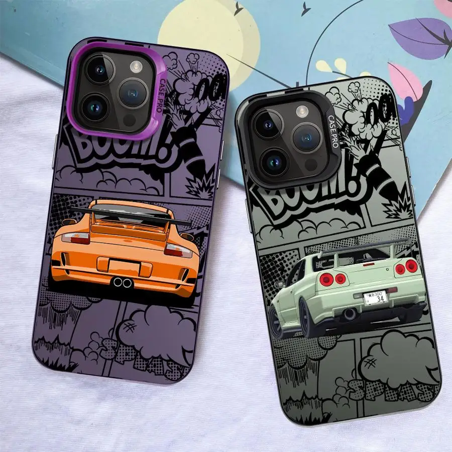 Funda trasera para teléfono Sports Dream Car, funda para iPhone 13 XS 17Air 16e 15 Plus XR 14 12 11 16 17 Pro Max