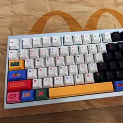 GMK CYL Motif Keycaps Cherry Profile PBT Diseño colorido personalizado Sentido para teclados mecánicos Accesorio de escritura duradero