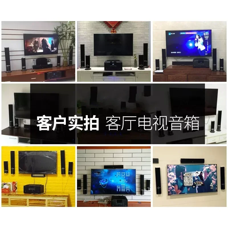 KYYSLB-sistema de sonido para cine en casa, conjunto de Audio para sala de estar, amplificador para el hogar, altavoces de Audio envolvente 3d, TV K, altavoz de canción, 5,1 - imagen 3