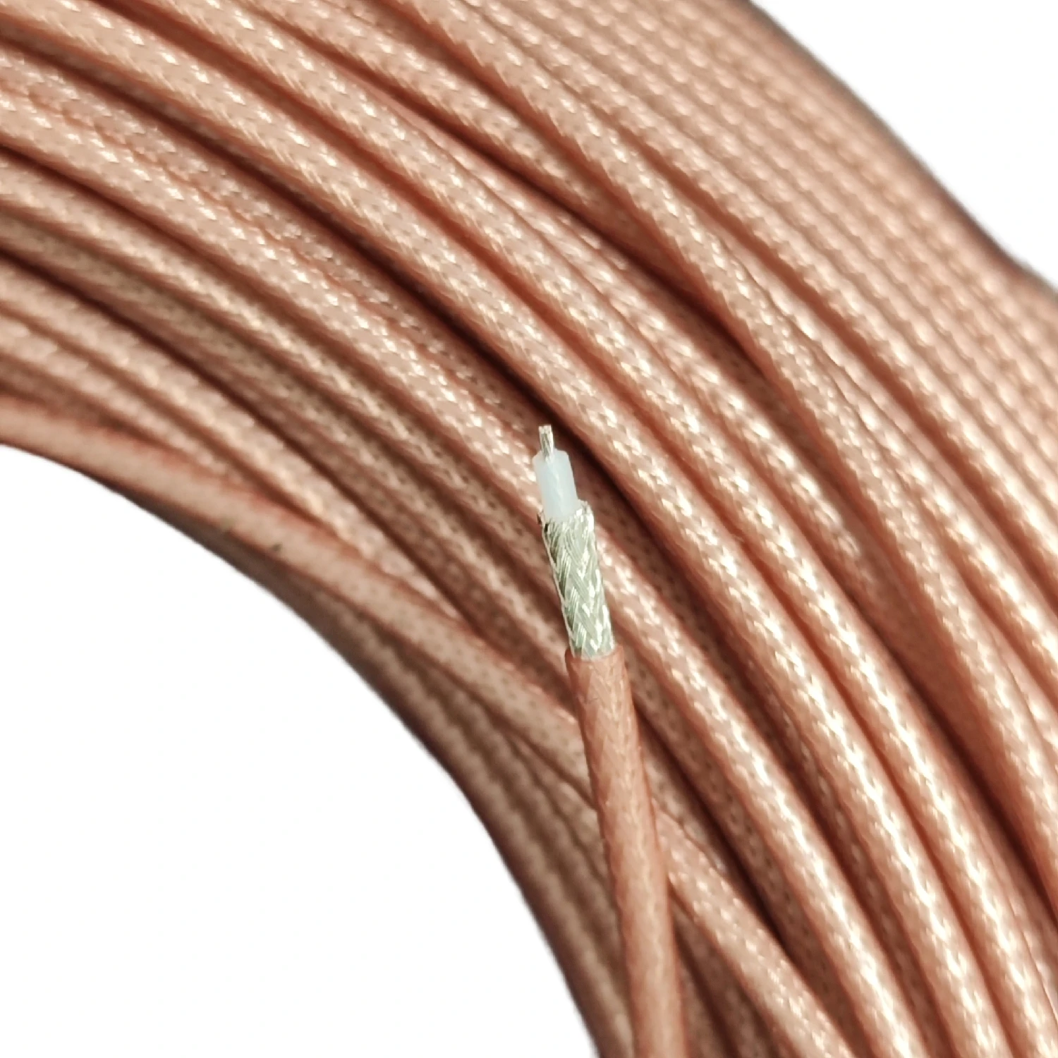 100FT 30,5 M RG316 Cable 50ohm M17/113-coaxial de alta temperatura blanco o marrón - imagen 5