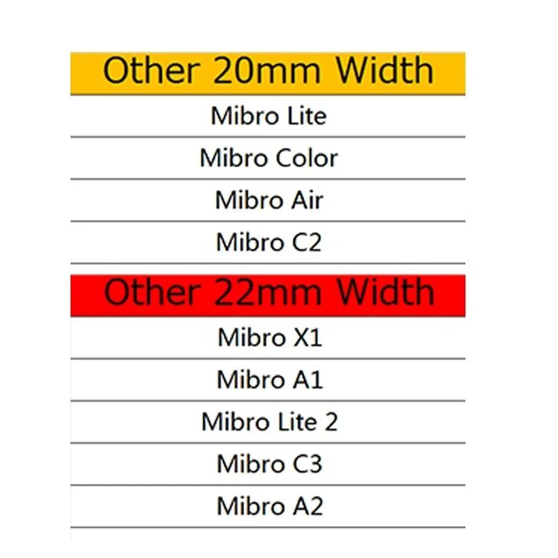Bucle milanés de 20mm y 22mm para Mibro Color/Lite/Lite 2/C2/Air, correa magnética de Metal para reloj inteligente Mibro X1 A1 A2 C3 - imagen 3