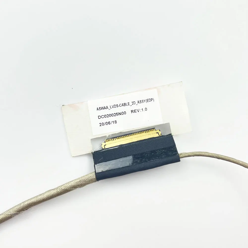 Cable flexible de pantalla de vídeo para ordenador portátil Toshiba C40 CL45-C4370, cinta de pantalla LED LCD, cable de cámara dc020025n00 aswaa - imagen 2