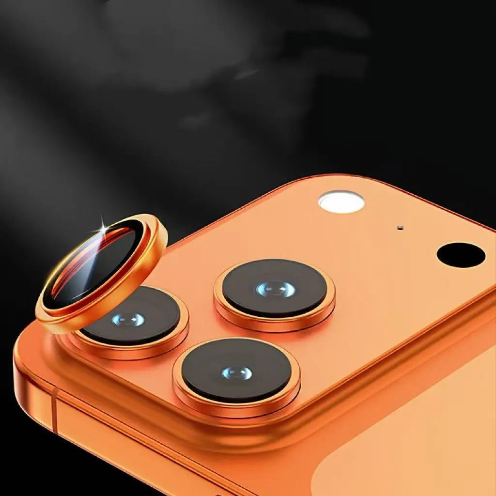 Protección de lente de cámara estéreo ultrafina, 2-3 Uds., para 17 16 15 Pro Max 14 Plus 13 12Mini 17, accesorio Protector de vidrio templado de aire