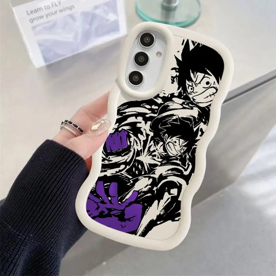 Funda de teléfono de una pieza de Anime para Samsung Galaxy A52 A23 A32 A24 A25 A73 A12 A53 A54 A13 A15 A16 A55 funda suave - imagen 3