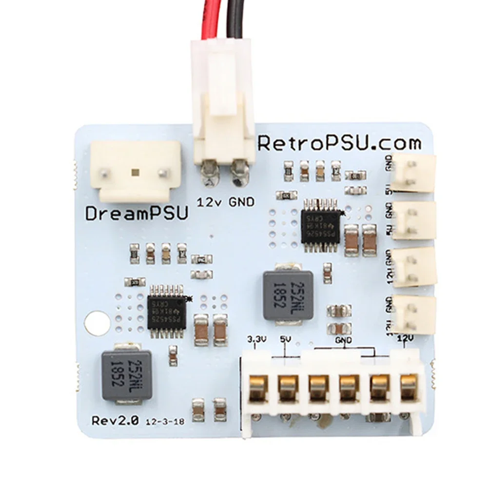 Adaptador de fuente de alimentación DreamPSU Rev2.0 de 12 V para reemplazo de consola SEGA DreamCast - imagen 2