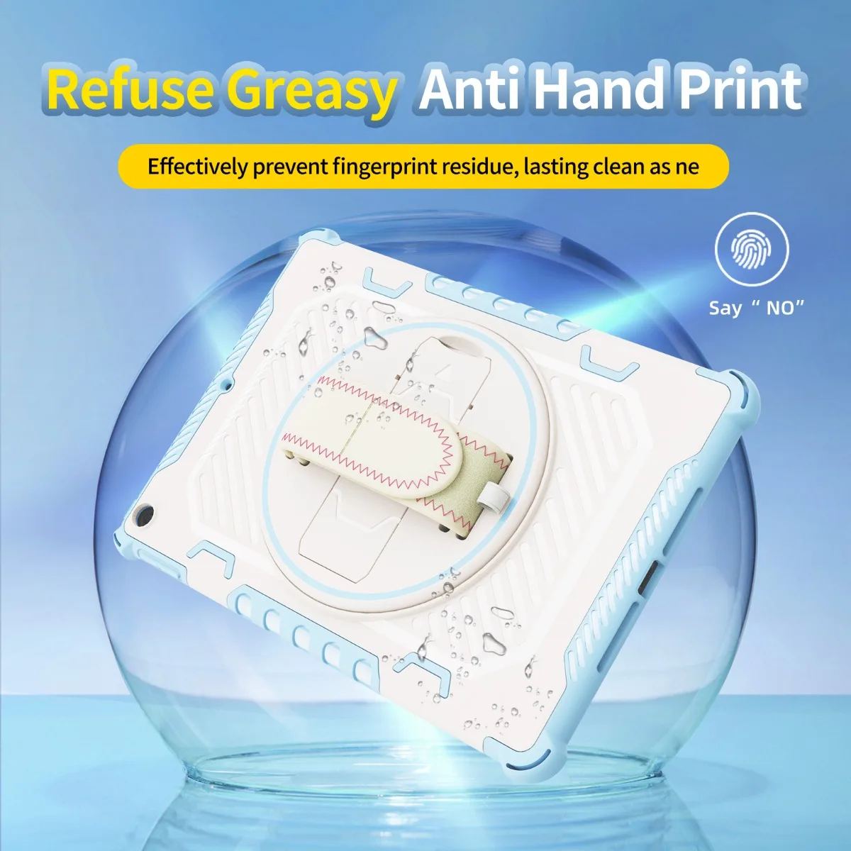 Funda giratoria para iPad de 10. a generación Pro11 Pro12.9, Funda con soporte para IPad 9,7 10,2 10,9 Air5 4, Funda resistente a prueba de golpes - imagen 5