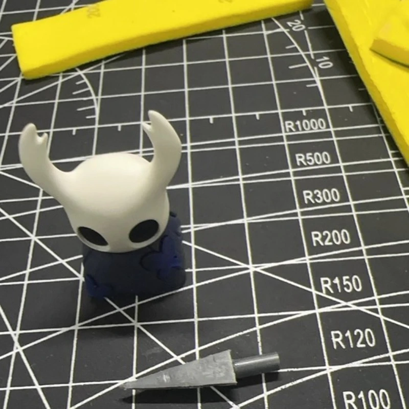 Figura de caballero hueco, teclas personalizadas, bonitas y transparentes, teclas de resina, Teclado mecánico, juguetes de Anime secundarios DIY, regalos de navidad - imagen 5