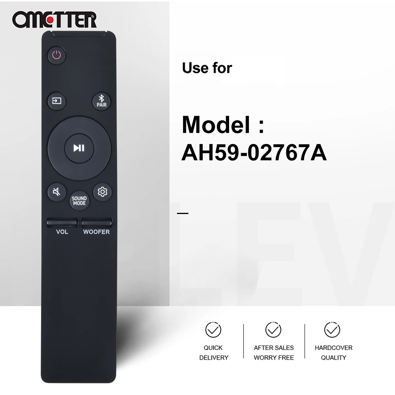 Mando a distancia de repuesto para barra de sonido Samsung, AH59-02767A, HW-N650, HW-N450, R450, HW-N550, ZA, HW-N450, ZA, HW-N550 - imagen 3