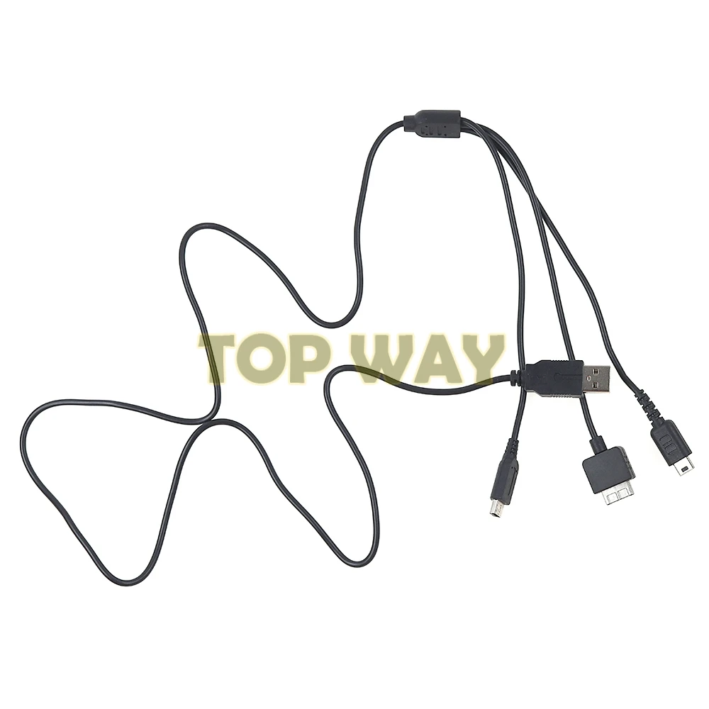 1 Uds. Cable de carga para cargador de energía USB 3 en 1 para Nintendo NDSL NDSI PSV1000 PSV 1000 Cables de carga - imagen 5
