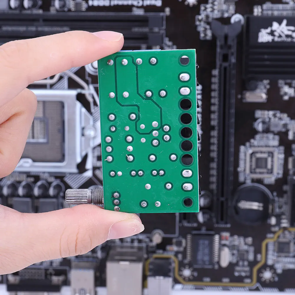 Módulo de placa amplificadora de potencia de Audio TDA2050 Mono DC/AC 12-24V 10-100W 1-Channel -2A Audio Sound Speaker Board control de volumen - imagen 4