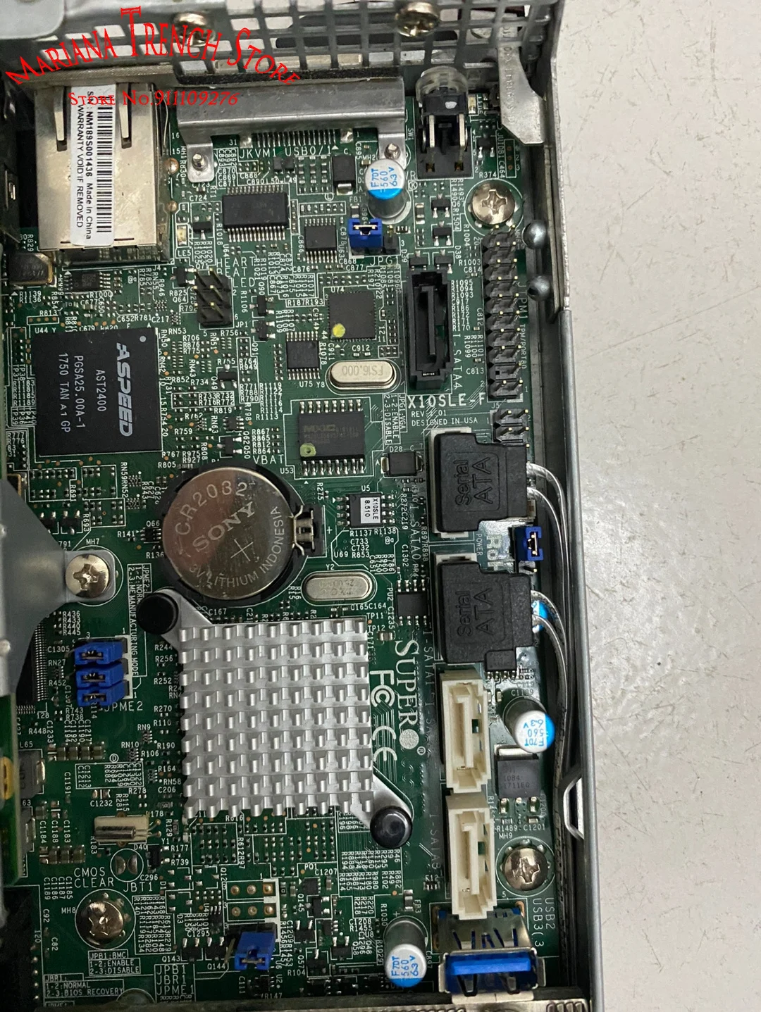 X10SLE-F para placa base Supermicro Single Socket H3 (LGA 1150) E3-1200 V3/V4 4.a generación. Núcleo i3 - imagen 5