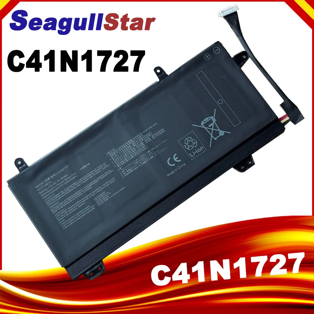 SeagullStar C41N1727 55WH batería del ordenador portátil para ASUS ROG Zephyrus GM501 GM501G GM501GM GM501GS GU501 GU501GM Series