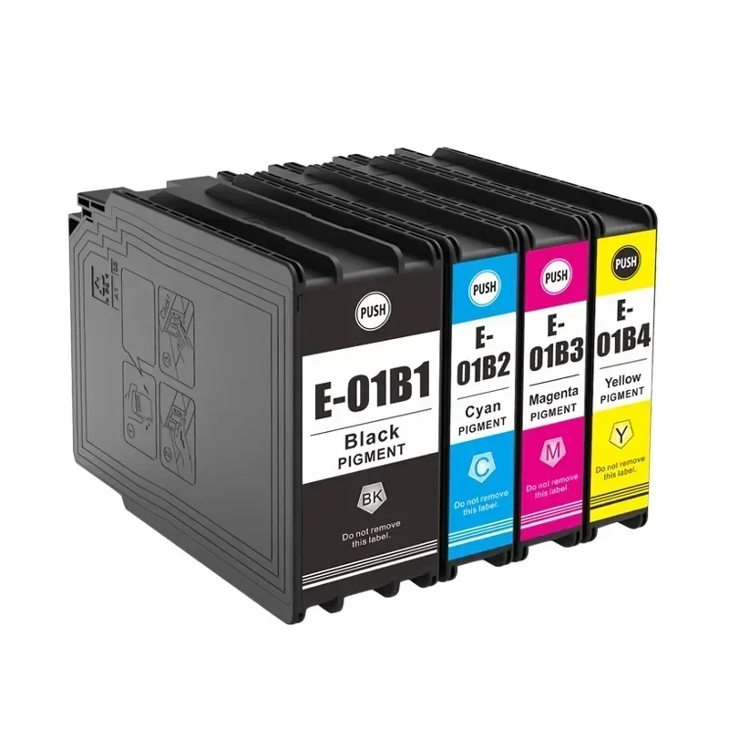 Cartuchos de tinta T01B1-T01B4 compatibles premium para Epson WF-C8190a/WF-C8690a - Reemplazo de alto rendimiento - imagen 5