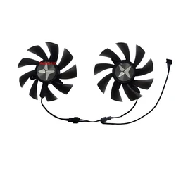 GA92S2H ventilador de refrigeración GPU, Enfriador de tarjetas de vídeo, para Dataland RX 6600XT 8G X, para Dataland RX 6650 XT 8G-X, Juego de 2 unidades