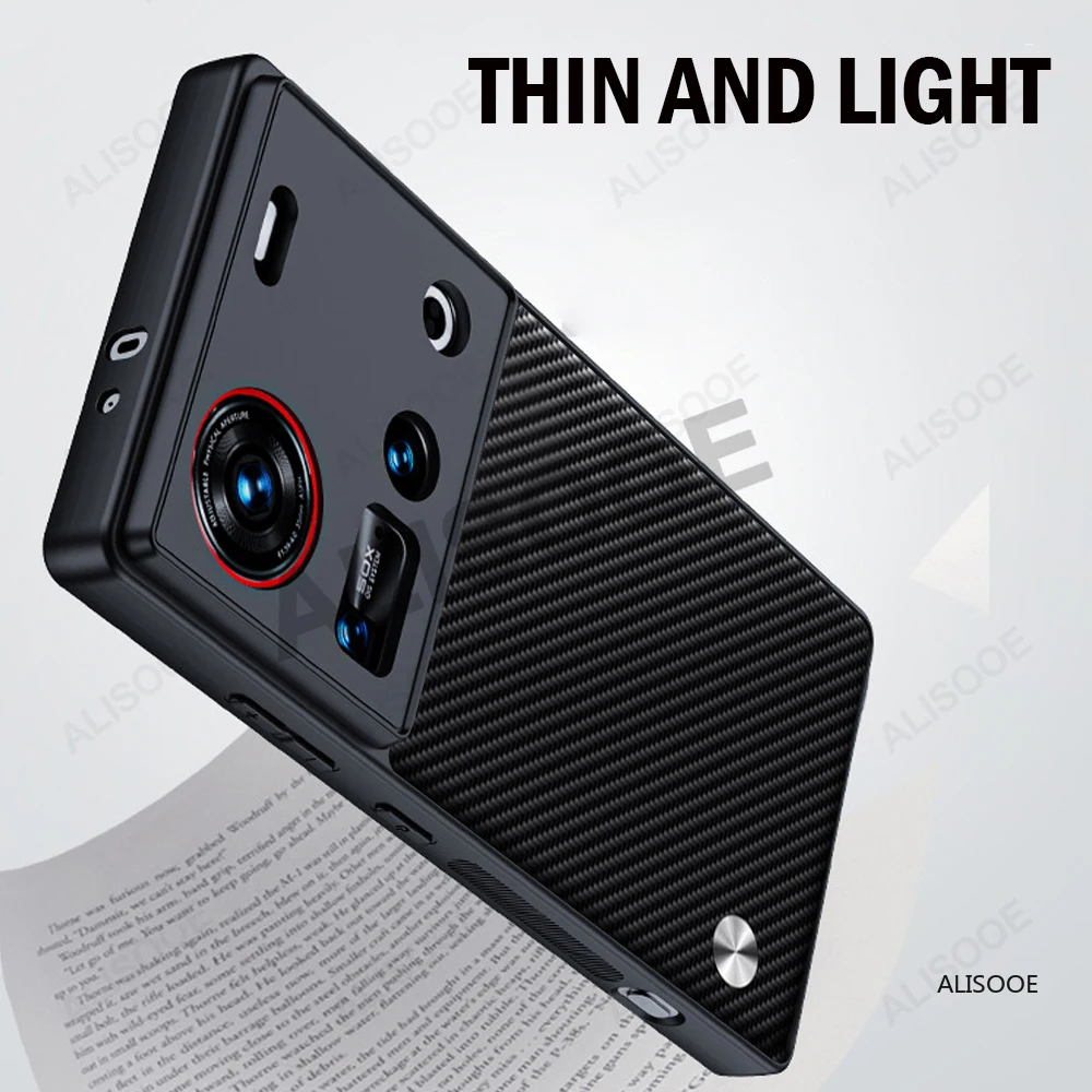 Funda de lujo para Nubia Z70 Ultra, Funda protectora de cuero PU de alta calidad para ZTE Nubia Z70 Ultra 5G, Capa a prueba de golpes - imagen 3