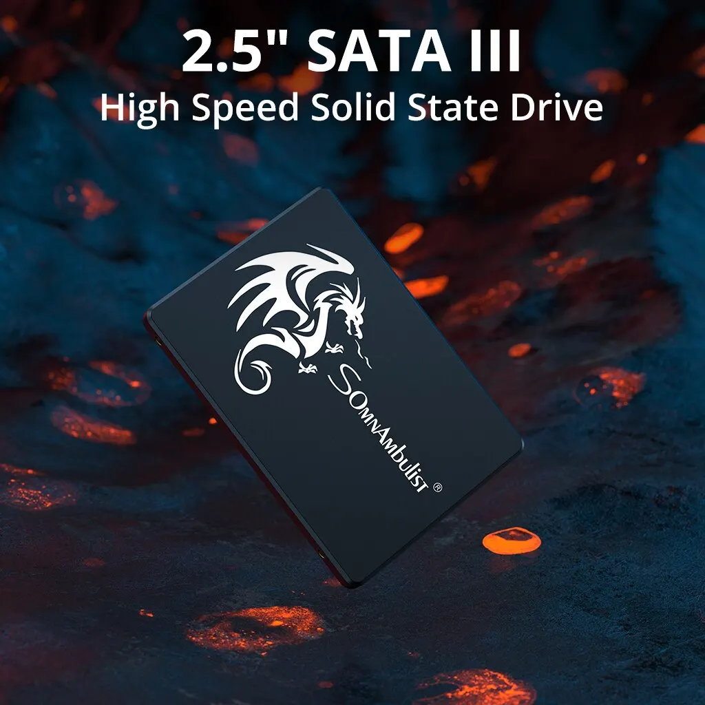 SomnAmbulist-unidad interna de estado sólido Sata3, SSD de 120GB, 240GB, 480GB, 960GB, 2,5 GB, 128GB, 256GB, 1TB, 2TB, para PC y portátil - imagen 2
